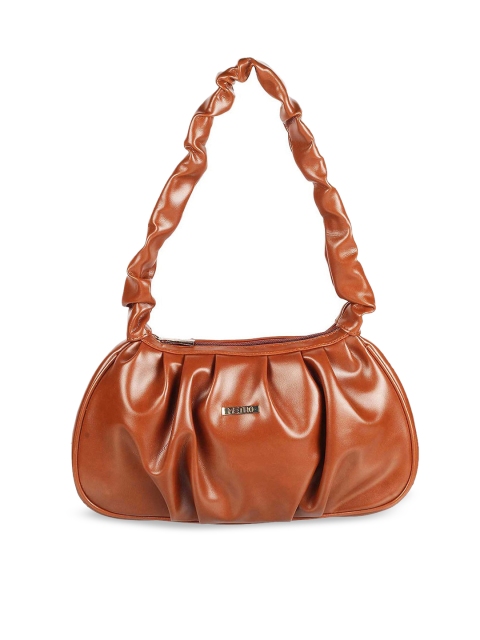 

Metro Tan PU Structured Handheld Bag with Tasselled
