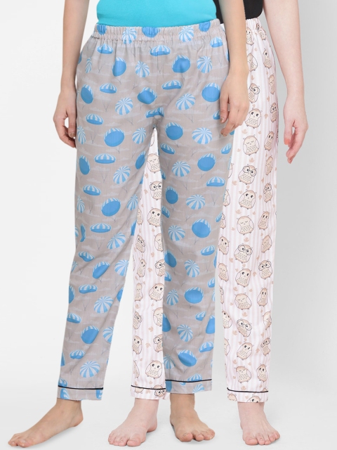 

FashionRack Woman Pack of 2 Cream & Pink Lounge Pants
