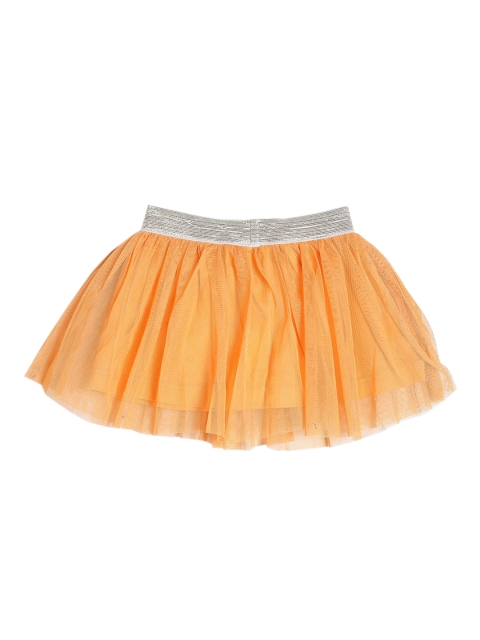 

612 League Infant Girls Orange Flared Mini Skirt