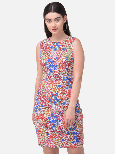 

Woods Multicoloured Floral Sheath Dress, Multi