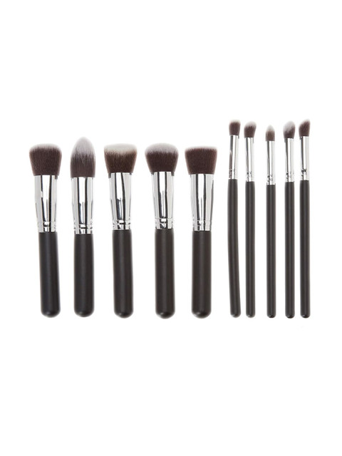 

Sanfe Set of 7 Makeup Brushes, Black