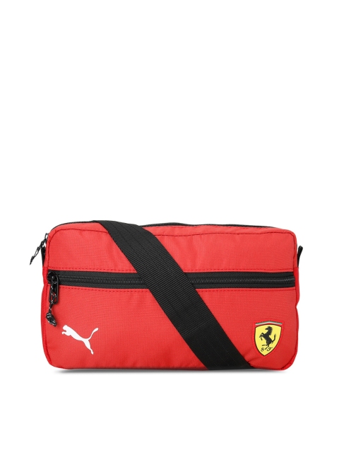 

PUMA Motorsport Red & Black Solid Ferrari SPTWR Race Waist Bag