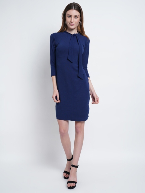 

Purple State Blue Sheath Dress