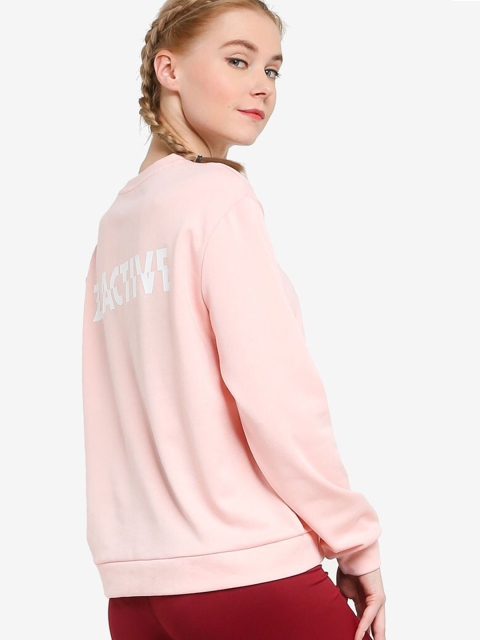 

ZALORA ACTIVE Men Pink Printed Sweatshirt