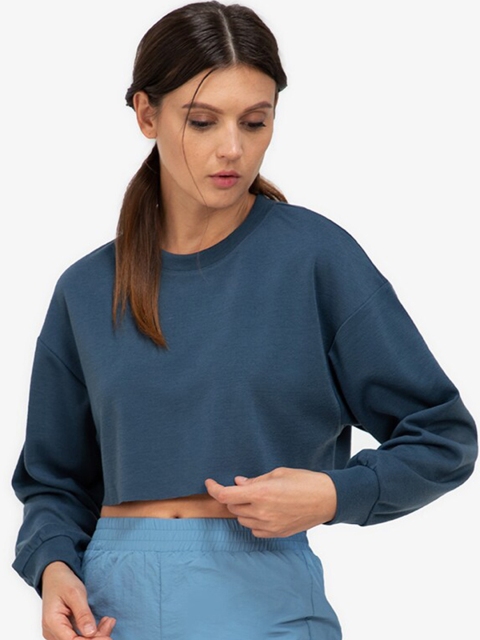 

ZALORA ACTIVE Women Blue Sweatshirt