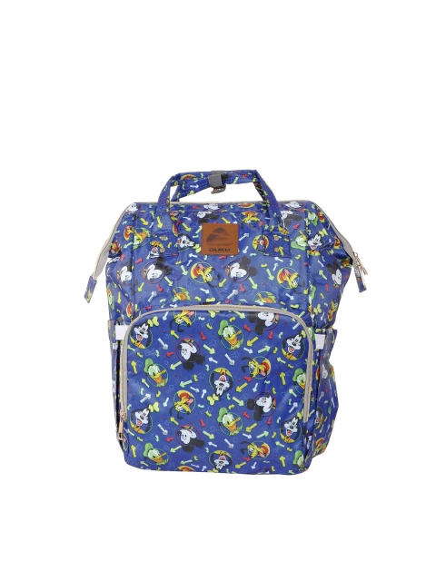 

Duke Unisex Blue & Yellow Graphic Backpack