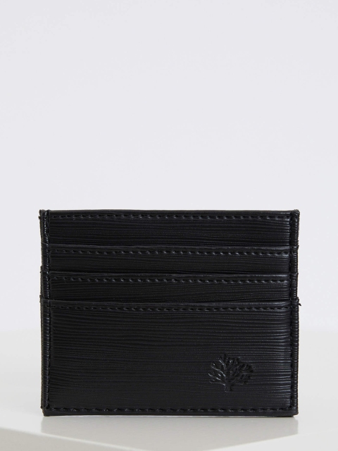 

DeFacto Men Black Solid Card Holder