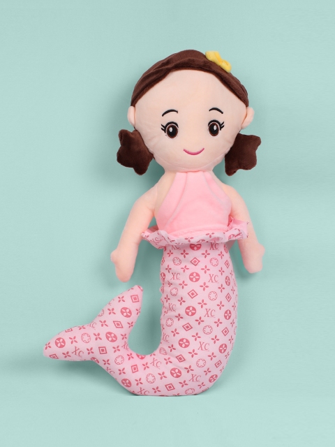 

DukieKooky Kids Pink & Beige Mermaid Soft Toy