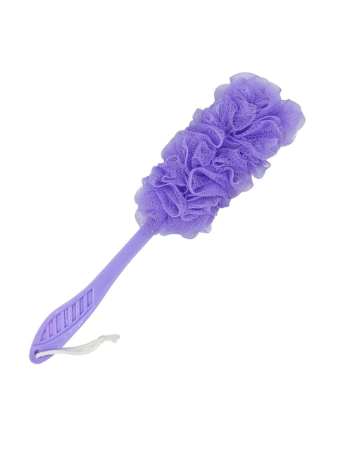 

Sanfe Selfly Body Bath Sponge Loofah with Handle, Purple