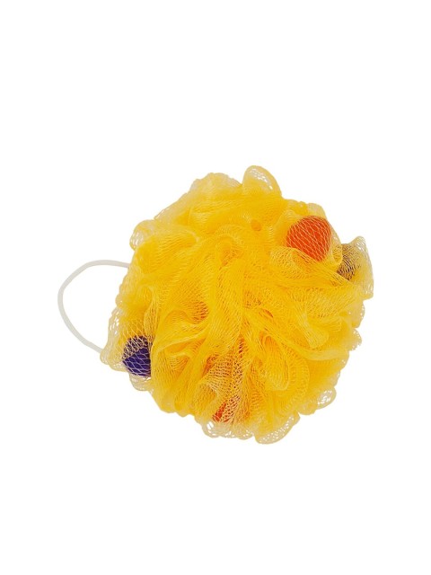 

Sanfe Selfly Round Loofah - Single - Body Bath Sponge Loofah, Yellow