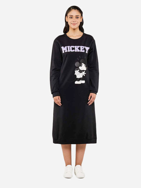 

BLUEAGE Black Sweater Dress
