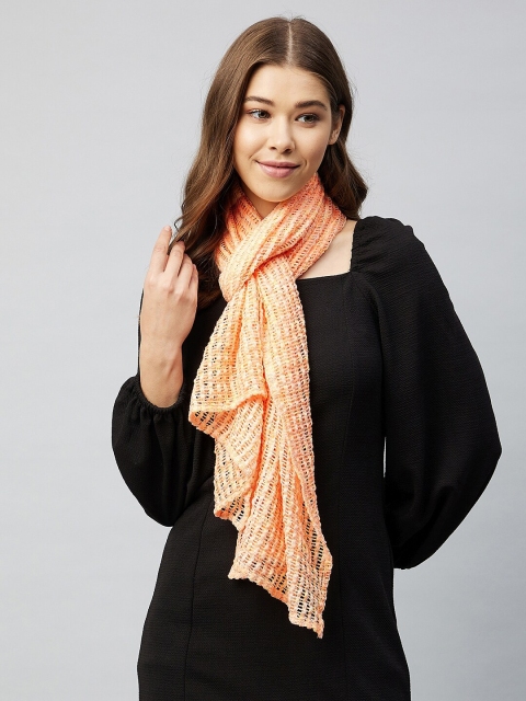 

Athena Women Orange Scarf