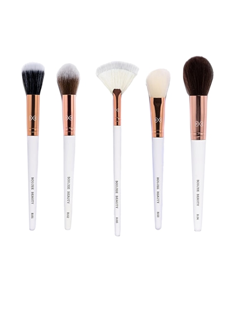 

BOUJEE BEAUTY Set Of 12 Professional Brush Set With Travel Case - S104, White