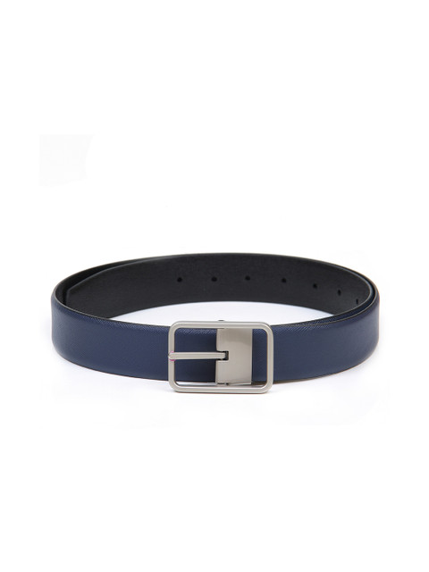 

Espana Men Blue Textured Leather Formal Belt