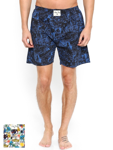

Urban Dog Pack of 2 Printed Boxers UDBX12, White