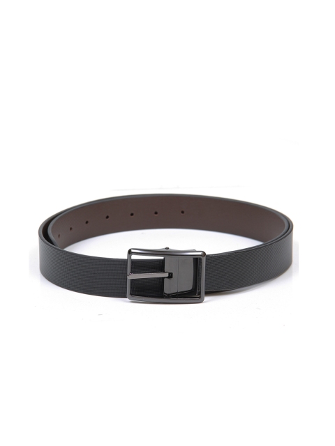 

Espana Men Black & Brown Textured Genuine Leather Reversible Formal Belt