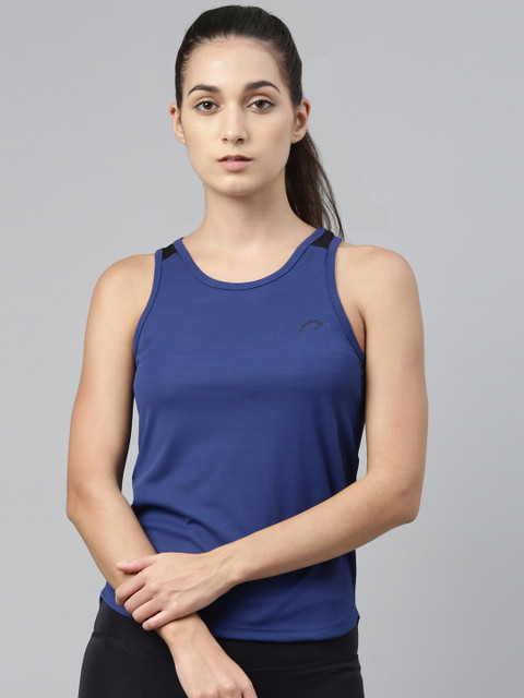 

Proline Women Blue Slim Fit T-shirt