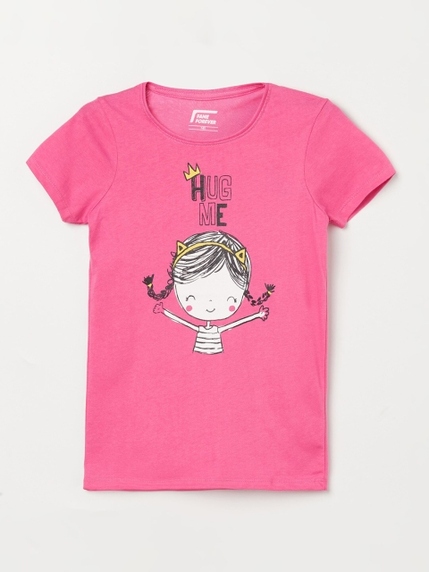 

Fame Forever by Lifestyle Girls Pink Printed Top