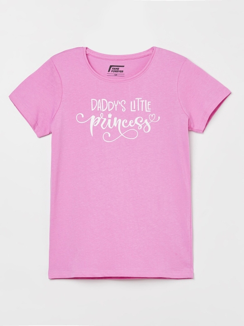 

Fame Forever by Lifestyle Girls Purple Printed Top