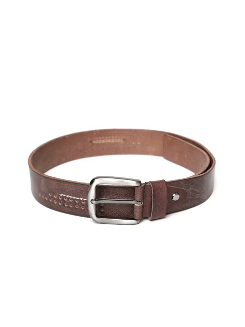 

Roadster Men Brown Handmade Leather Belt