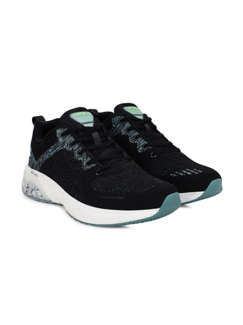 

Campus Men Black Solid Running Shoes