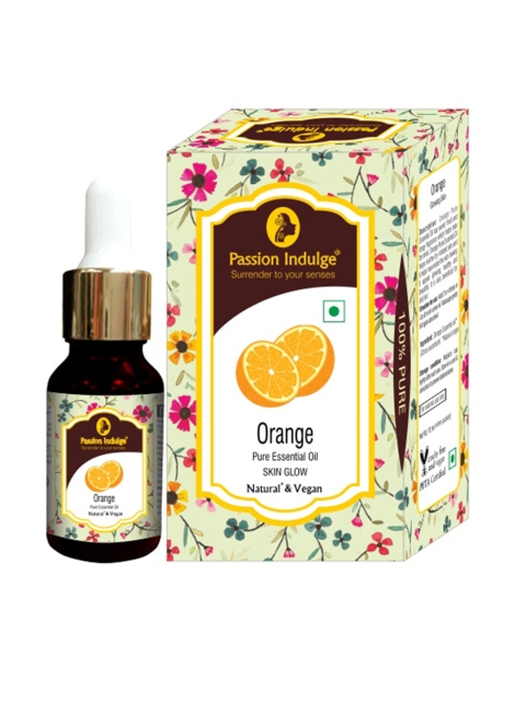 

Passion Indulge Pure Orange Essential Oil For Skin & Hair - 10ml, Na