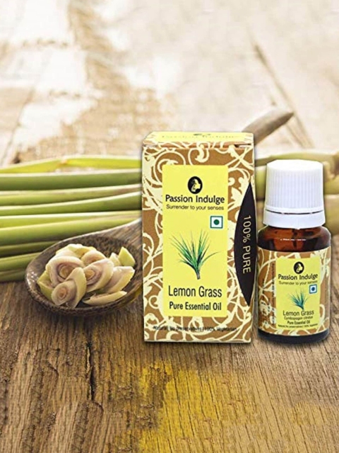 

Passion Indulge Yellow Lemongrass Essential Oil For Skin & Hair 10 Ml