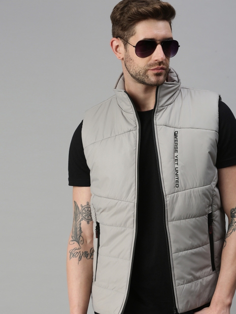 

SHOWOFF Men Grey Lightweight Padded Jacket