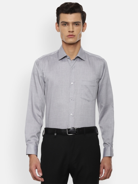 

Van Heusen Men Grey Formal Shirt