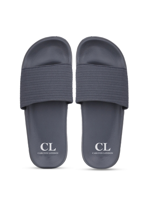 

Carlton London Men Grey Sliders