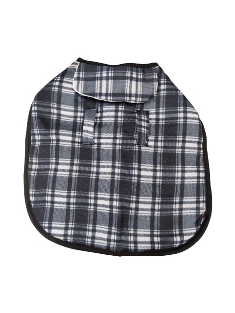 

PETS EMPIRE Grey & White Checked Dog Jacket