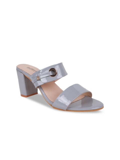 

Butterflies Women Grey Block Sandals