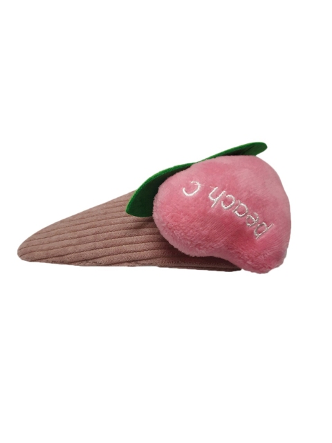 

ONE on ONE Women Cute Peach Fruit Tic Tac Hair Clip, Pink
