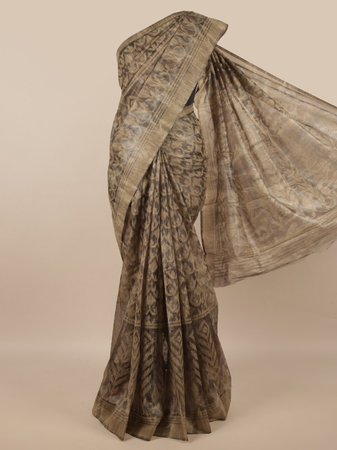 

Pothys Ethnic Motifs Saree, Brown