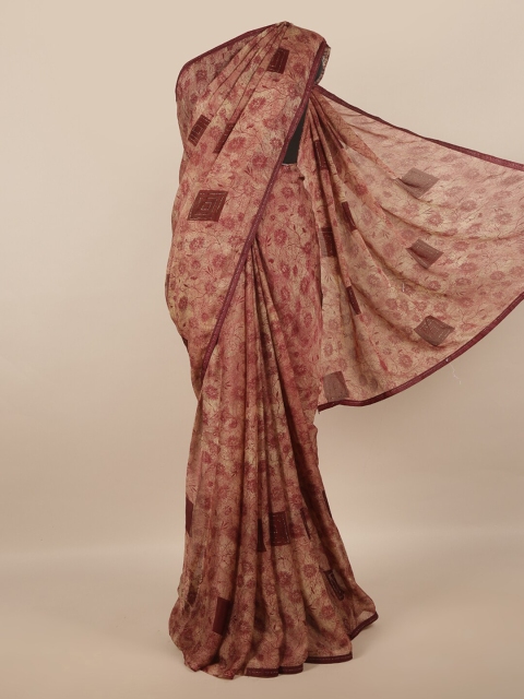 

Pothys Maroon Floral Saree