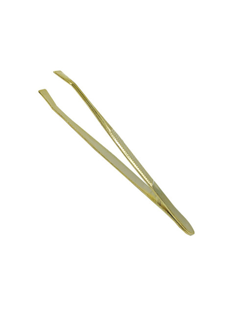 

Sanfe Selfly Women Slant Tip Hand Polished - Perfectly Aligned Tweezer for Hair Removal, Steel