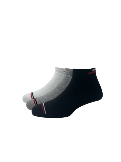 

Van Heusen Men Pack of 3 Patterned Ankle-Length Socks, Black