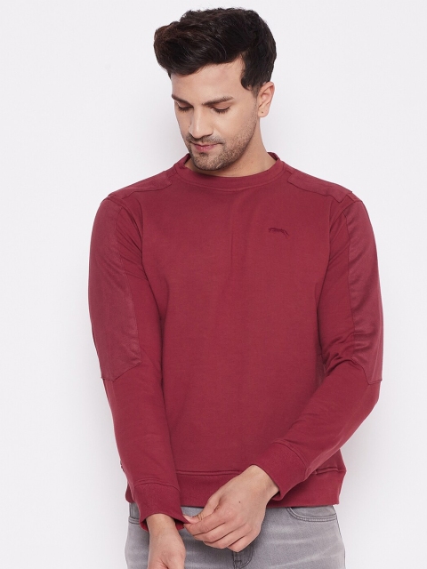 

JUMP USA Men Red Sweatshirt