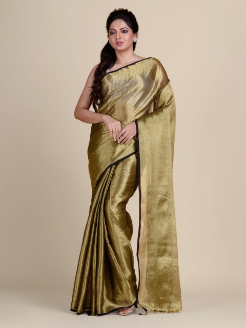 

Arhi Gold & Black Ethnic Motifs Saree