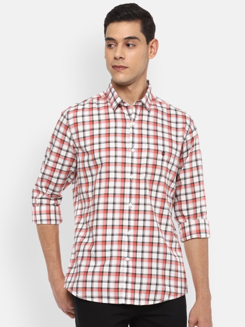 

Louis Philippe Sport Men White Slim Fit Checked Casual Shirt