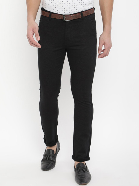 

V2 Value & Variety Men Black Trousers