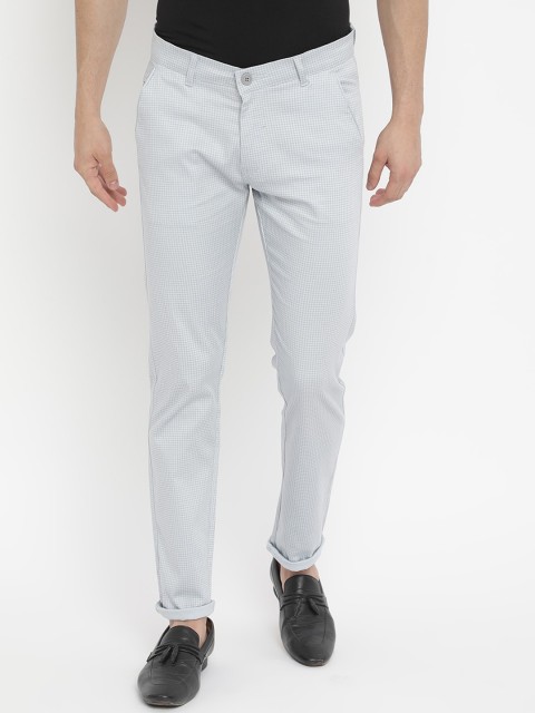 

V2 Value & Variety Men Blue Chinos Trousers