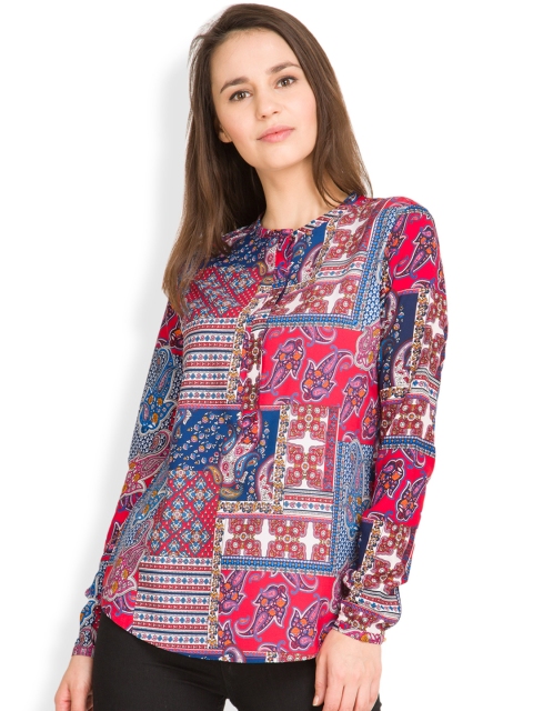

Tokyo Talkies Women Multicoloured Printed Top, Multi