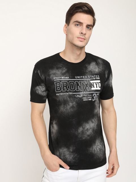 

V2 Value & Variety Men Black Printed T-shirt