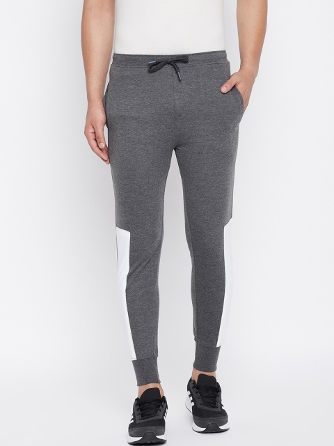 

THE MILLION CLUB Men Charcoal Grey Solid Track Pants