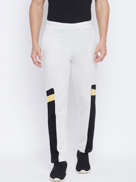 

The Million Club Men Cream Colourblocked Track Pant