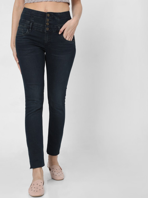 

Vero Moda Women Blue Skinny Fit High-Rise Jeans