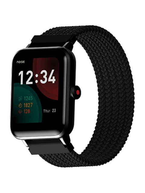 

NOISE Black Woven Smartwatch Strap
