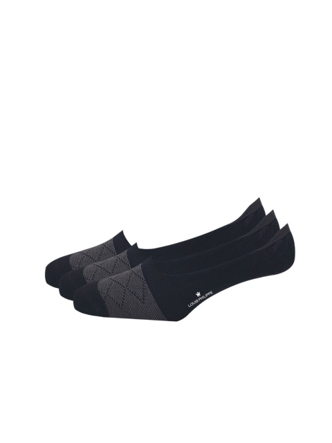 

Louis Philippe Men Pack of 3 Black Socks