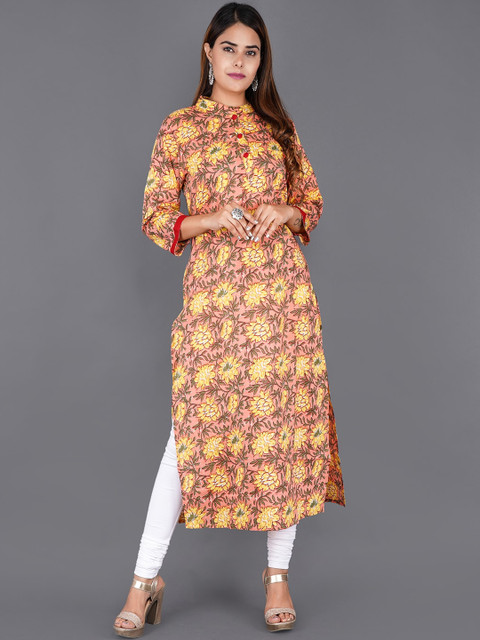 

KALINI Women Multicoloured Floral Printed Kurta, Multi